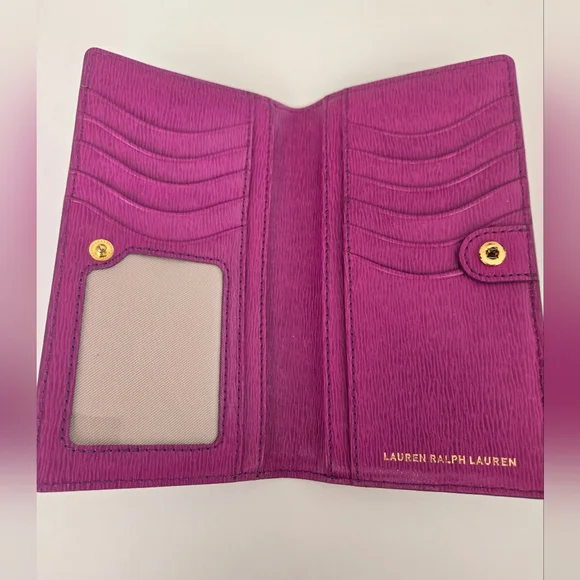 NWOT R.L.L Purple/pink Wallet - Picture 7 of 7